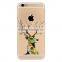2D DIY Submilation Transparent Silicon Phone Case, Printed TPU Crystal Phone Case Cover For Iphone 6/6S