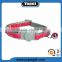 Fashion Comfortable Personalized Nylon Velvet Pet Products Supply Pet Puppy Dog Cat Collar And Leash With Bell