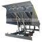 Fixed dock ramp for forklift unloading/dock leveler