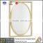 Golden 304# stainless steel bathroom mirror