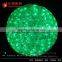 Outdoor 3D christmas holiday decoration street light jumbo led ball oranment