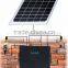 8W solar power kit with Li-ion battery