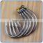 Superior material great catfish bending stainless steel hooks fishing
