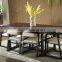 Philippine 6 seater wooden dining table set