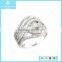Fast Delivery 925 Silver Ring With Inlaying Diamond For Couple