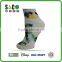 yellow green camouflage compression nylon sport socks