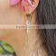  gold zircon jewelry set necklace for women