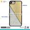 Real Marble And Aluminum Metal Phone Cover for Mobile Phone Iphone 7
