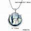 Wholesale online shop Amazon hot sale Christmas Halloween gift party glowing in the dark picture pendant glow necklaces jewelry