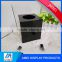 top selling and super discount cheap square black acrylic tissue box holder