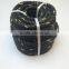 16mm Black polypropylene with yellow fleck rope, PP, General purpose
