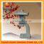 beautiful natural decorative stone carving lantern for bookshelf