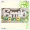 christmas home gathering letters smile wooden led ornament
