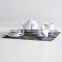 15pcs wholesale ceramic promotional cheap tea and coffee set