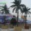 hot sale artificial huge metal palm tree with real touch branch for landscape decoration