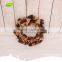 GNW CHWR-1605030 High quality pine cones wreath for christmas decoration