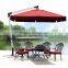 2016 new products used in outdoor furniture square parasol outdoor umbrella