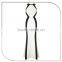Black &white Fashion Sexy Lades' Long Floor Touching Party Wear Gown Dress