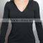 Hot Sale Summer Custom Logo Cotton Blank Long Sleeve T-shirt For Women