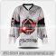 Super Great Red Mens Custom Sublimated Ice Hockey Jersey Shenzhen