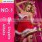 2015 Sunspice lingerie wholesale sexy mature plus size sexy christmas decor