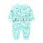 2016 Wholesale baby clothes newborn 100% cotton baby romper long sleeve infants pyjamas import from china