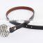 new design 2015 leather wrap bracelet I Love You heart buckle leather wrap bracelet custom logo letter buckle leather bracelet