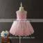 princess clothing pink sequines flowers kids party dresses blue mesh dress for kids girl