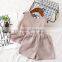Pictures Seersucker Gingham Of Latest Outfits Vintage Girls Sets Ruffle Top With Short