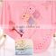 2016 alibaba china 100% cotton fabric organic baby hooded towel for babies