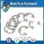 Made In Taiwan Black Phosphate 15mm Stainless Steel Spring Steel Metric E Clip