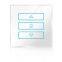 Wireless infrared wifi remote control networking zigbee dimmer touch panel switch curtain system