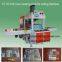 roll pvc pet plastic material crease and die cut machinje