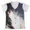 hot sale sublimation digital printing casual sportswear  personal heat transfer casual T-shirts