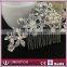 Comb Silver Rhinestone Crystals Wedding Hair Accessories Bridal Hair Jewelry