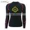 Women Long Sleeve Rash Guard Printing Logo Cheap Price Compression