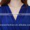 office lady work elegant pencil dress business women satin wrap dress