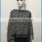 Wholesale new fashion women's acrylic knitted poncho