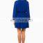 A Forever Fairness Blue Chiffon V Neck Summer Dresses Women