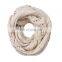TOROS Girls White Kinted Infinity Scarf Wholesale