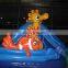 high quality safe material inflatable slide single circle