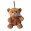 13 years plush toys factory OEM all size of keychain plush toys