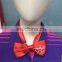 WD-1543 promotional bow tie with custom imprint for sales promotion