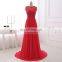Wholesale Glamorous Applique Beaded Chiffon Long Evening Gowns Evening Dresses LX329
