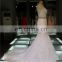 Bridal changing dresses sequin dress beautiful lace cathedral/ royal train wedding dresses