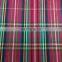 Plaid grosgrain Christmas Ribbon Fabric