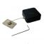 Square Anti-Theft Pull Box with metal plate end,Retracting Display Cable,Retracting Security Cable