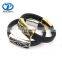 custom cheap manly blank genuine leather masonic bracelets