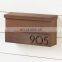 Customized Wall Mounted Style outdoor waterproof letterbox