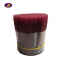 Soft solid red brush fiber for paint brush